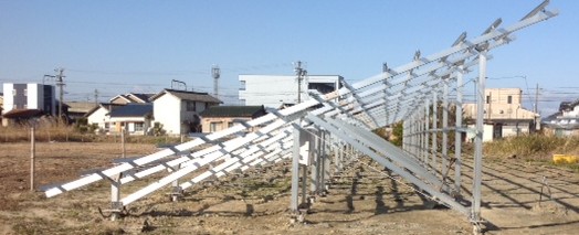 地上アルミ架台