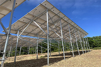 2022北海道高圧ソーラーシェアリング架台
